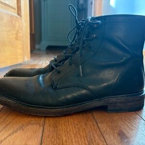 Men's Black Leather Boots